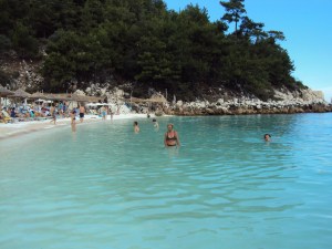 Plaja de marmura din Thassos