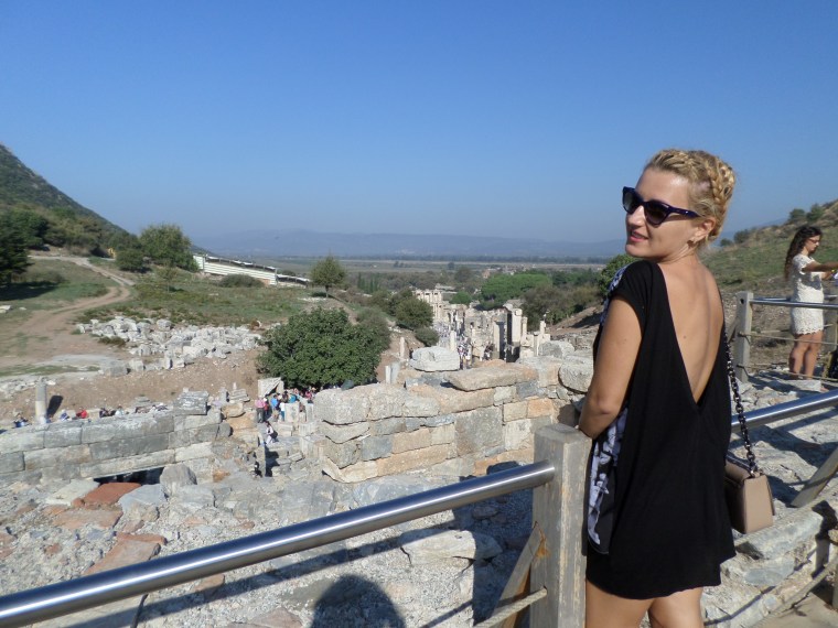 intrare in orasul antic Efes